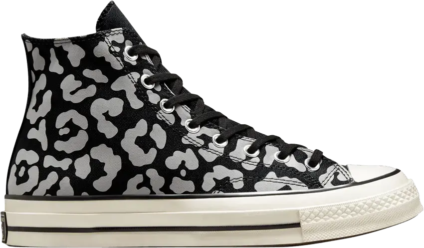  Converse Chuck 70 High &#039;Leopard Print - Black&#039;