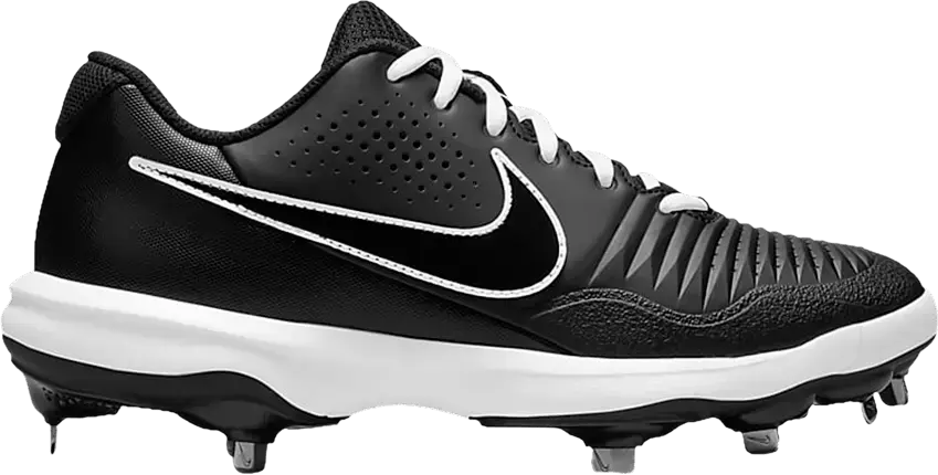  Nike Alpha Huarache 3 Varsity Low &#039;Black White&#039;