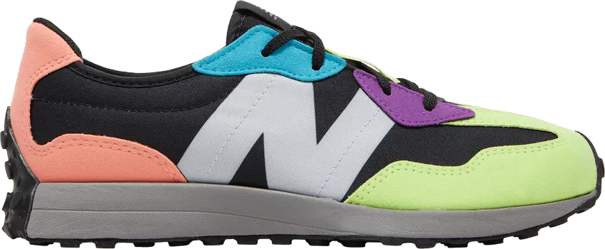  New Balance 327 Black Paradise Pink Black (GS)