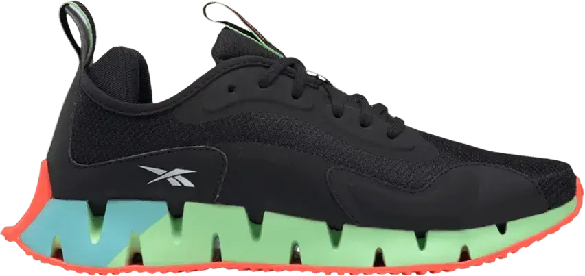  Reebok Zig Dynamica Black Neon Mint