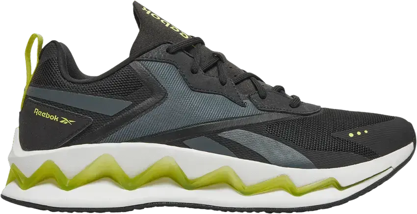 Reebok Zig Elusion Energy Black Chartreuse