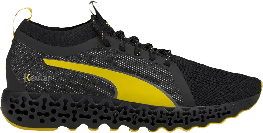 Puma Kevlar x Calibrate Runner &#039;Black Super Lemon&#039;