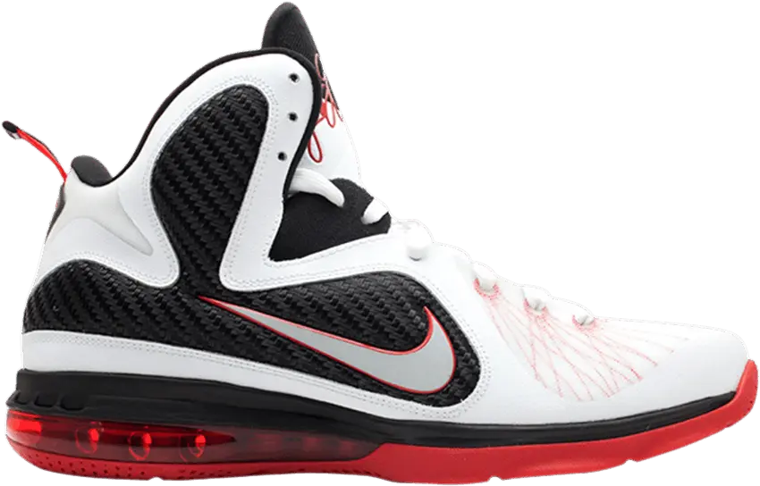  Nike LeBron 9 Miami Heat Home