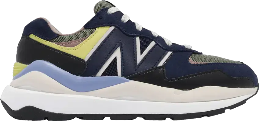  New Balance 57/40 DAHOOD Navy Grey Yellow (Women&#039;s) (Regular Box)