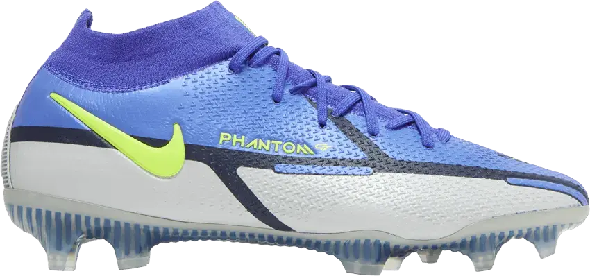  Nike Phantom GT2 Elite FG Sapphire Grey Fog Blue Void Volt