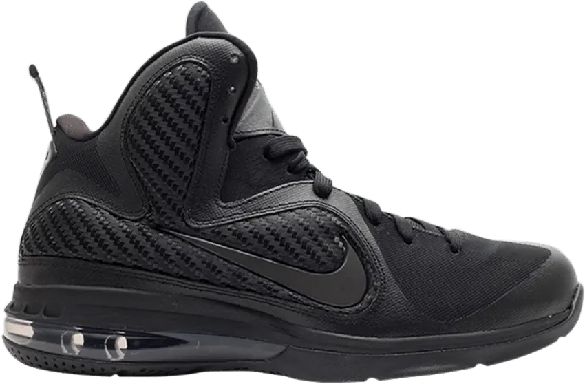  Nike LeBron 9 Triple Black