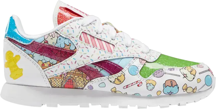  Reebok Hasbro x Classic Leather Little Kid &#039;Candy Land&#039;