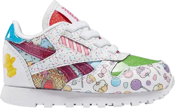  Reebok Hasbro x Classic Leather Toddler &#039;Candy Land&#039;