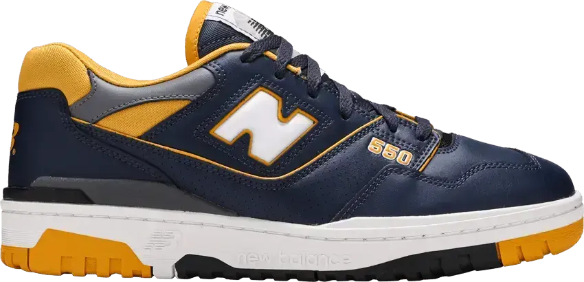  New Balance 550 Navy Gold