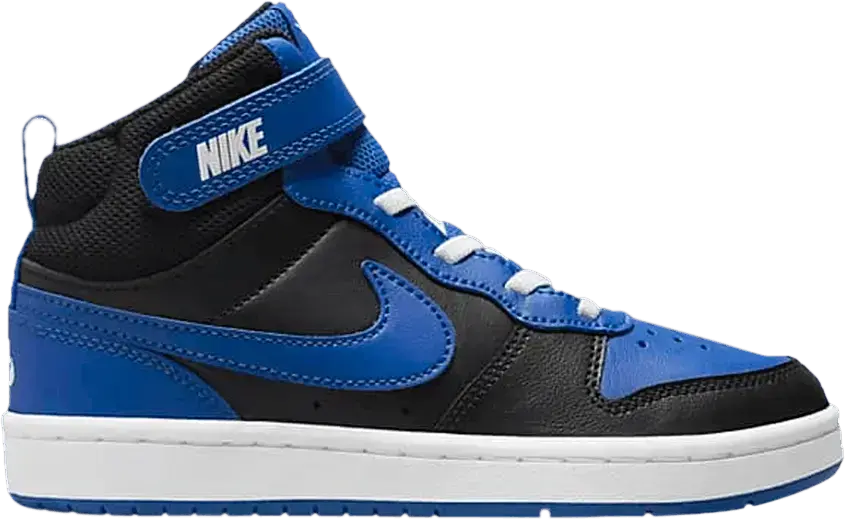  Nike Court Borough Mid 2 PS &#039;Black Game Royal&#039;