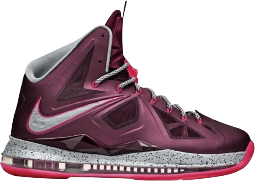  Nike LeBron X SP Crown Jewel Fireberry