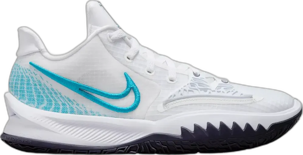  Nike Kyrie 4 Low White Laser Blue