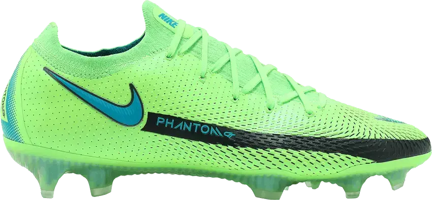  Nike Phantom GT Elite FG Lime Glow Aquamarine
