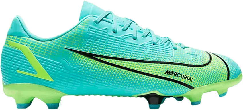  Nike Mercurial Vapor 14 Academy FG MG Dynamic Turquoise Lime Glow (GS)