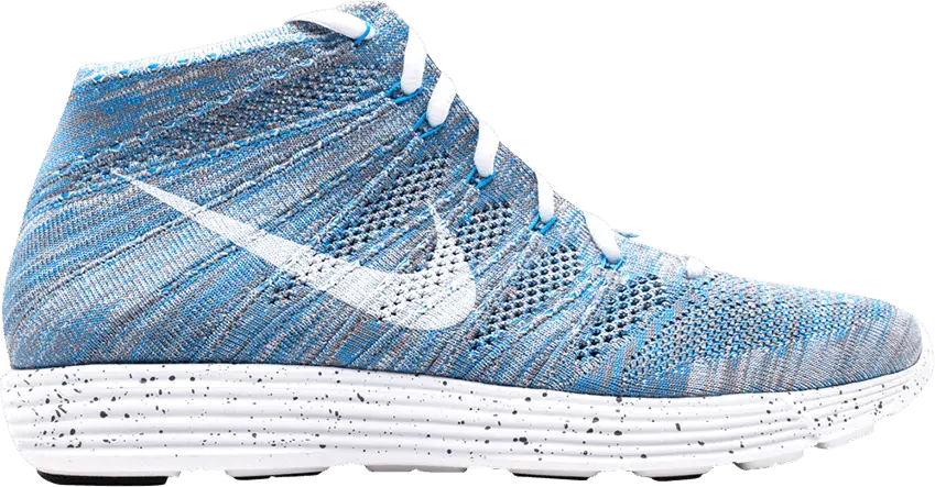 Nike Lunar Flyknit Chukka HTM Snow Pack Blue Glow