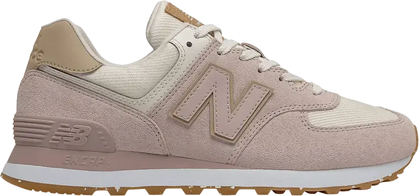  New Balance Wmns 574 2E Wide &#039;Space Pink Angora&#039;