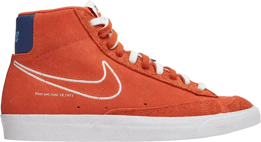  Nike Blazer Mid 77 First Use Orange