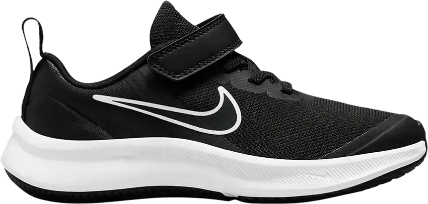  Nike Star Runner 3 PS &#039;Black White&#039;
