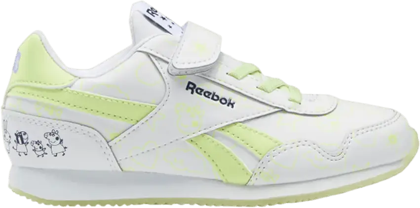  Reebok Peppa Pig x Royal Classic Jogger 3 J &#039;Glow In The Dark&#039;