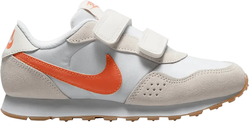  Nike MD Valiant PS &#039;White Orange&#039;