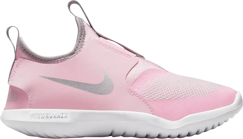  Nike Flex Runner PS &#039;Pink Foam Metallic Silver&#039;