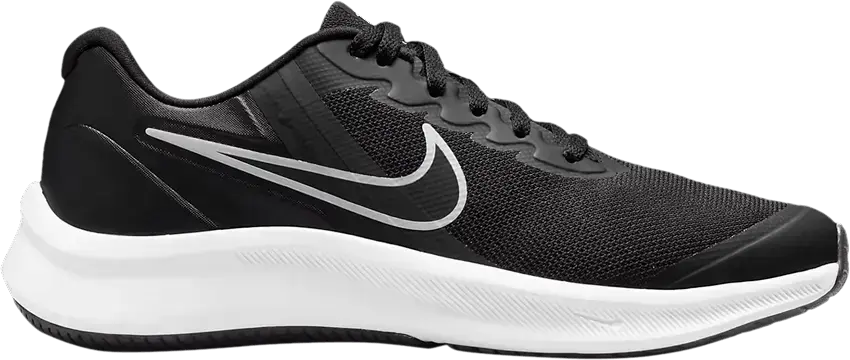 Nike Star Runner 3 GS &#039;Black Dark Smoke Grey&#039;