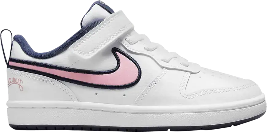  Nike Court Borough Low 2 SE PS &#039;White Pink Glaze&#039;