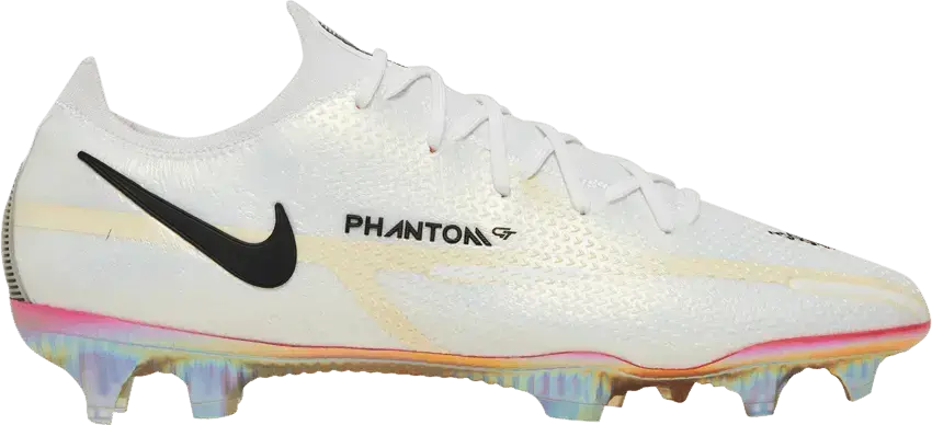  Nike Phantom GT2 Elite FG White Bright Crimson