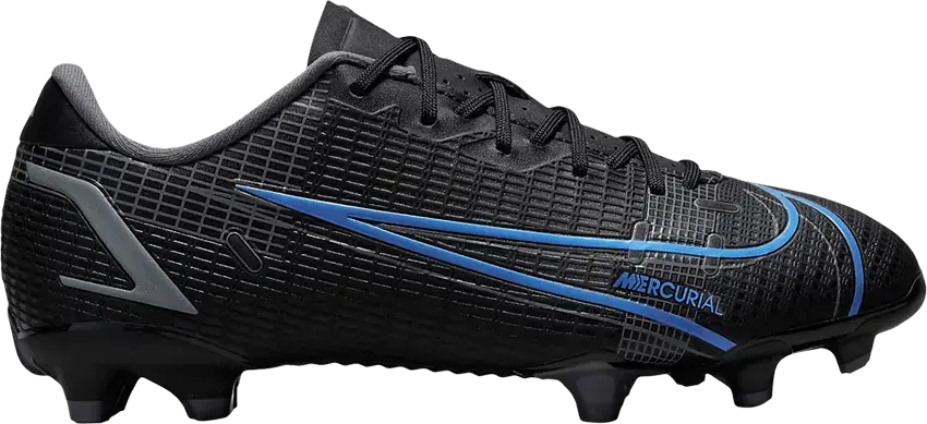  Nike Mercurial Vapor 14 Academy FG MG GS &#039;Black Photo Blue&#039;