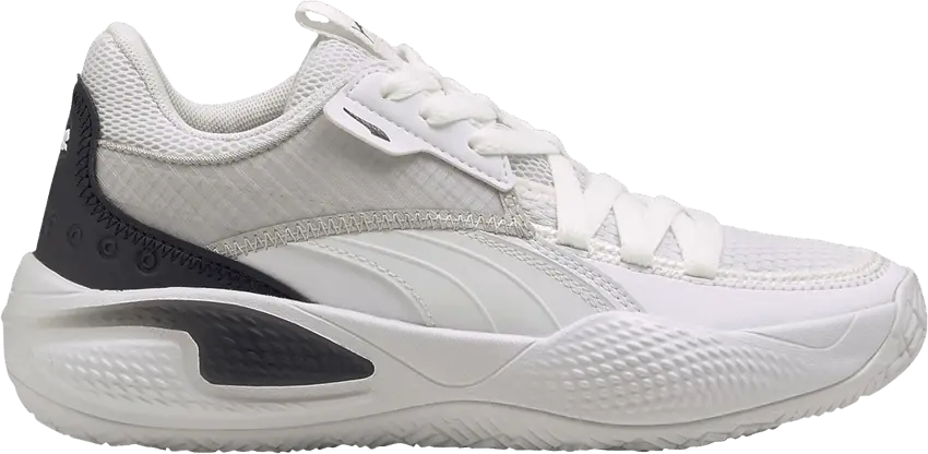  Puma Court Rider I Jr &#039;White Black&#039;