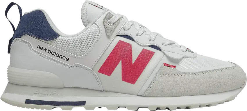  New Balance 574 2E Wide &#039;White Natural Indigo&#039;