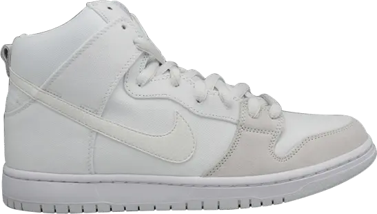  Nike SB Dunk High Pro Metallic Summit White