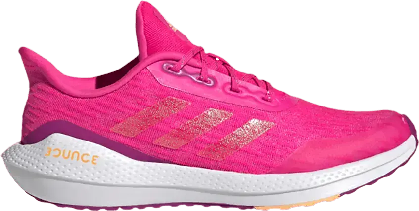  Adidas EQ21 Run Big Kid &#039;Shock Pink&#039;