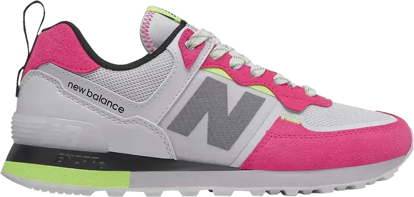  New Balance Wmns 574 &#039;White Pink Glow&#039;