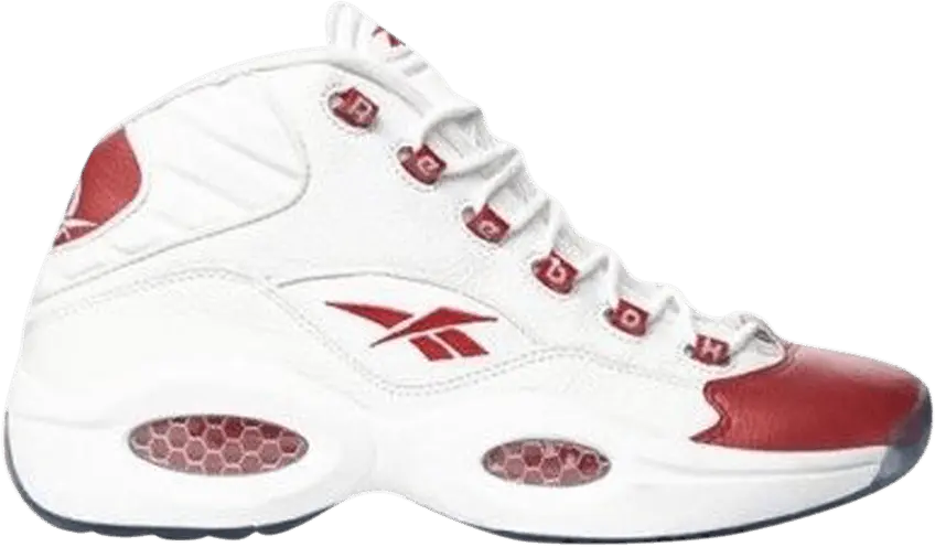  Reebok Question Mid &#039;Pearlized Red Toe&#039; 1996