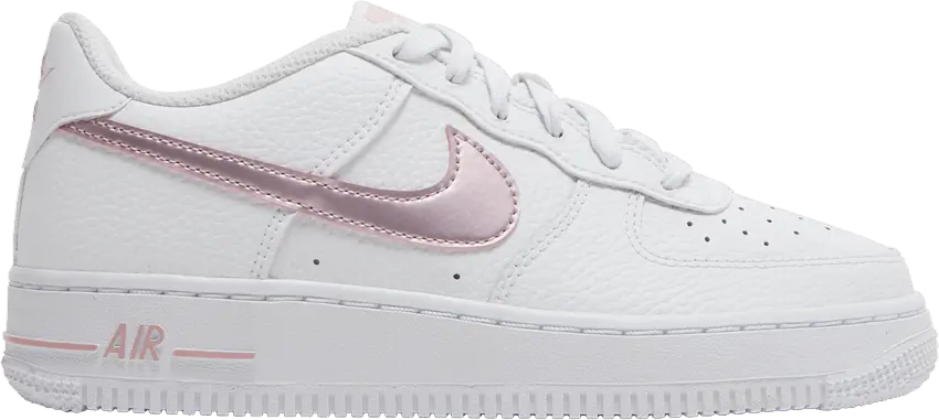  Nike Air Force 1 Low White Pink Glaze (GS)