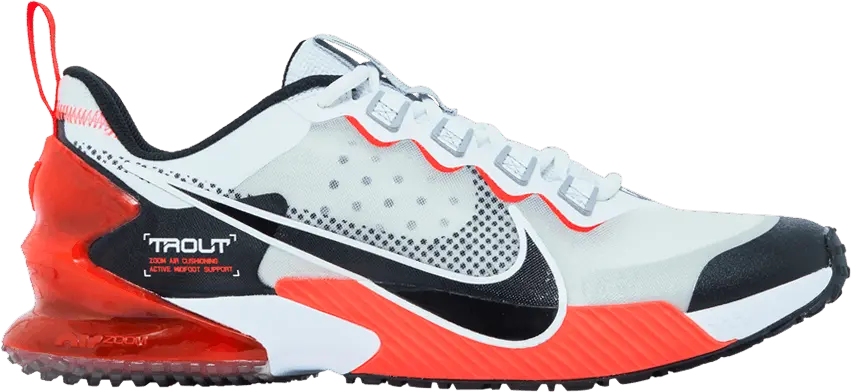  Nike Force Zoom Trout LTD TF &#039;White Bright Crimson&#039;