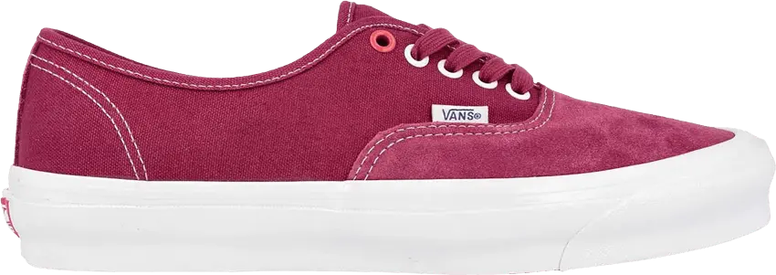  Vans OG Authentic LX Ray Barbee Leica Red