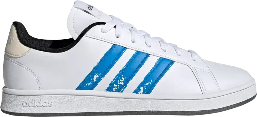  Adidas Grand Court Base Beyond &#039;White Blue Rush&#039;