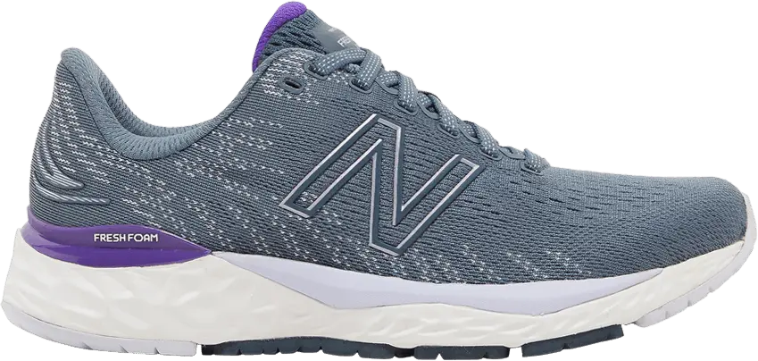  New Balance Wmns Fresh Foam 880v11 Wide &#039;Ocean Grey Deep Violet&#039;