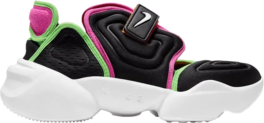  Nike Aqua Rift Black Fire Pink (Women&#039;s)