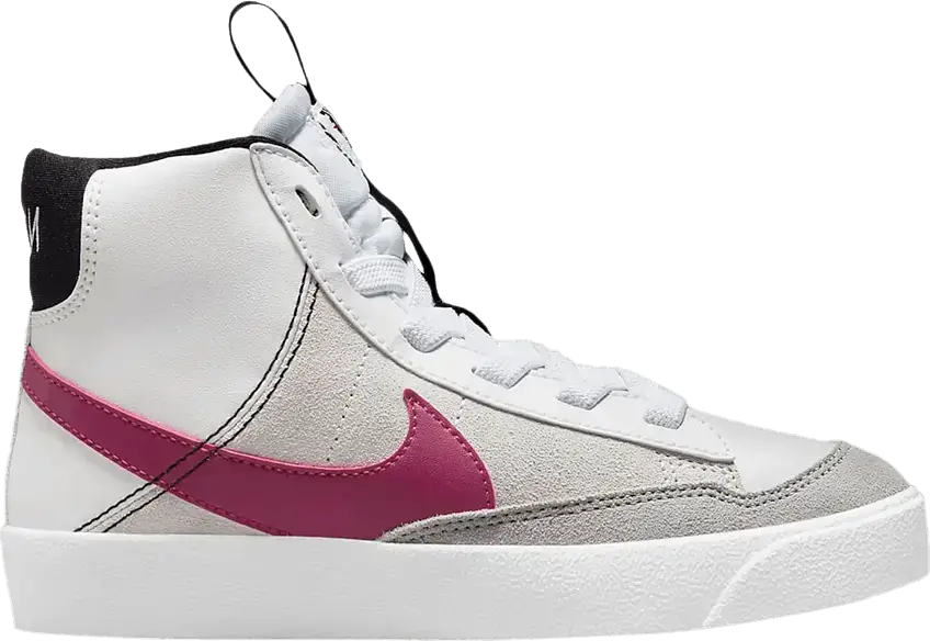  Nike Blazer Mid &#039;77 SE PS &#039;Dance - White Rush Maroon&#039;