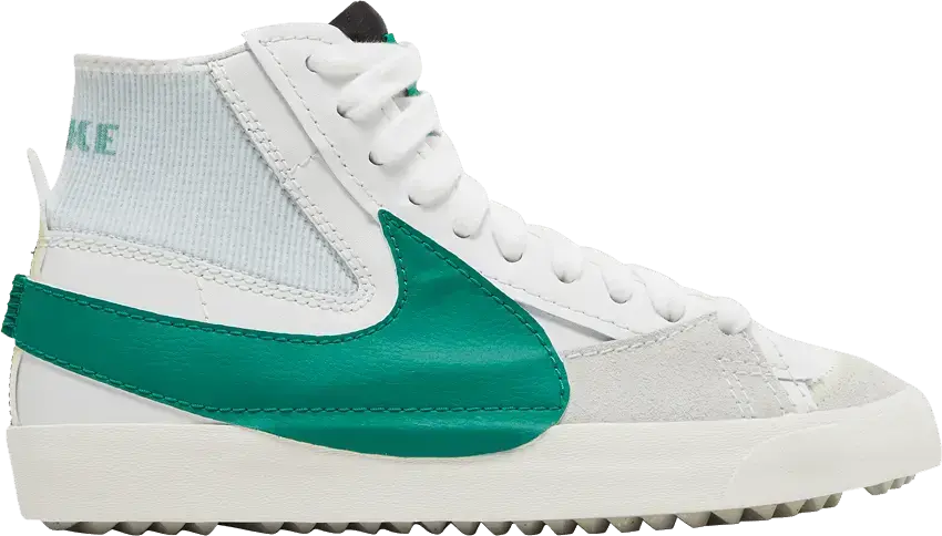  Nike Blazer Mid 77 Jumbo White Green