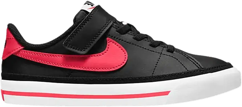  Nike Court Legacy PS &#039;Black Siren Red&#039;