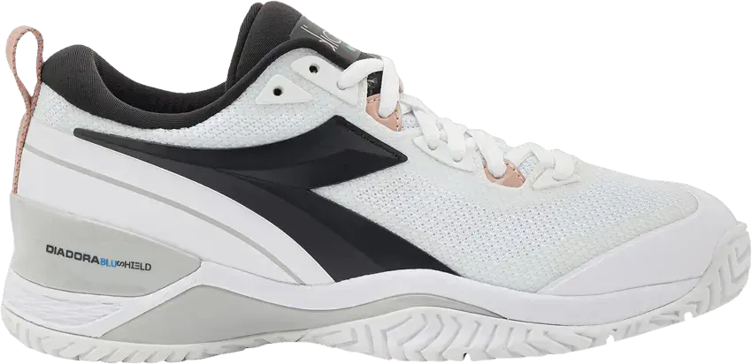  Diadora Wmns Speed Blushield 5 AG &#039;White Black&#039;