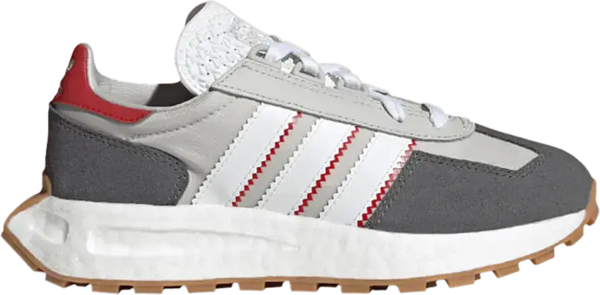  Adidas Retropy E5 J &#039;Grey Cloud White&#039;