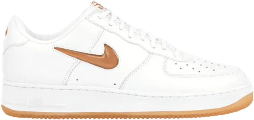  Nike Air Force 1 CL &#039;White Orange&#039;