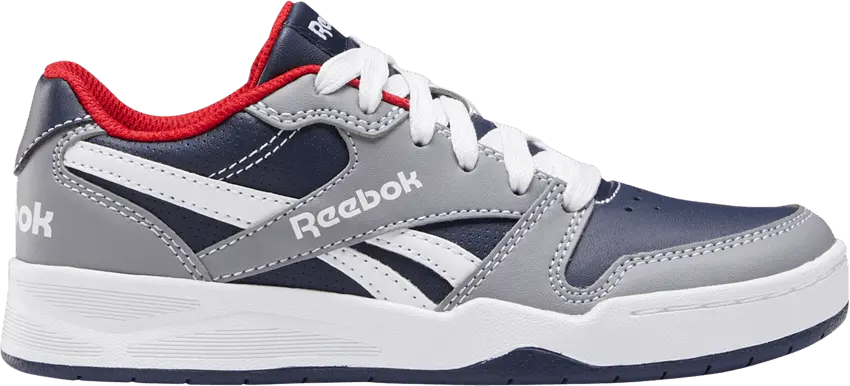  Reebok BB4500 Court Low J &#039;Grey Vector Navy&#039;