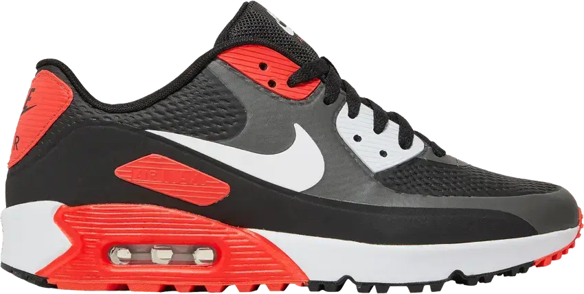  Nike Air Max 90 Golf Iron Grey Infra Red 23