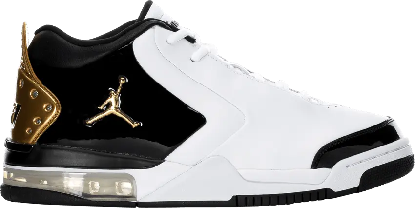  Jordan Big Fund Premium White Metallic Gold